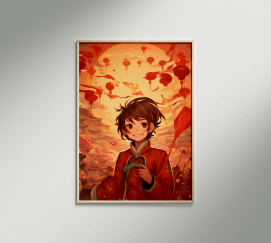 Illustrated Festive Frame