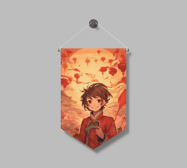 Illustrated Moon Flag